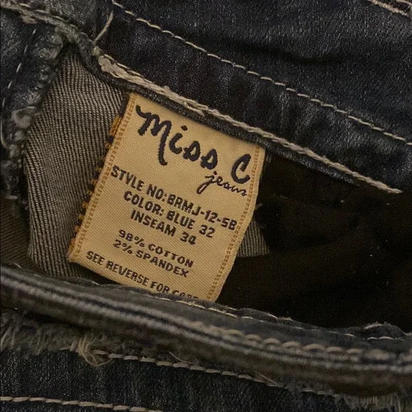 Classic Blue Straight Leg Jeans for Women - Picture 2 of 5